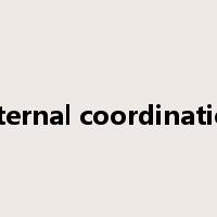 internal coordination是什么意思