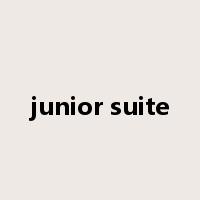 junior suite是什么意思