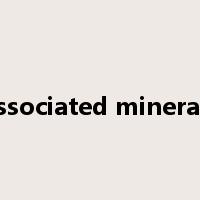 associated minerals是什么意思