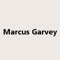 Marcus Garvey是什么意思