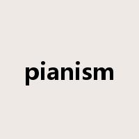 pianism是什么意思