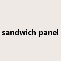 sandwich panel是什么意思