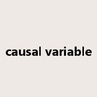 causal variable是什么意思