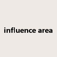 influence area是什么意思