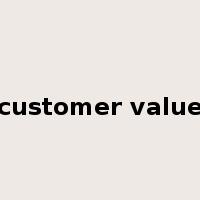 customer value是什么意思