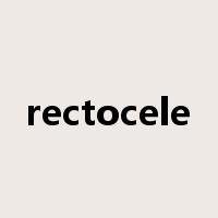 rectocele是什么意思