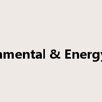 Environmental & Energy Policy是什么意思