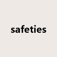 safeties是什么意思
