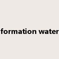 formation water是什么意思