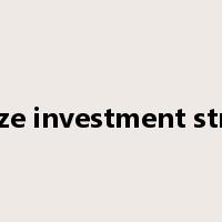 optimize investment structure是什么意思