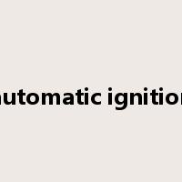 automatic ignition是什么意思