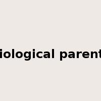 biological parents是什么意思