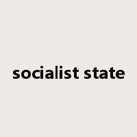 socialist state是什么意思