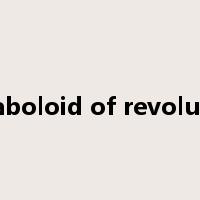 paraboloid of revolution是什么意思