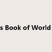 Guinness Book of World Records是什么意思
