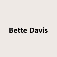 Bette Davis是什么意思