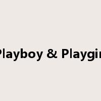 Playboy & Playgirl是什么意思