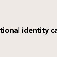 national identity card是什么意思