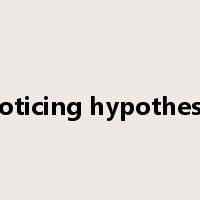 Noticing hypothesis是什么意思