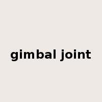 gimbal joint是什么意思