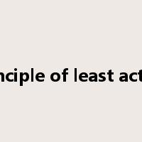 principle of least action是什么意思