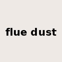 flue dust是什么意思