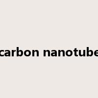 carbon nanotube是什么意思