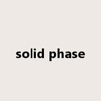 solid phase是什么意思