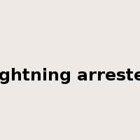 lightning arrester是什么意思
