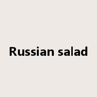 Russian salad是什么意思