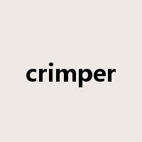 crimper是什么意思