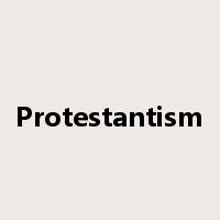 Protestantism是什么意思