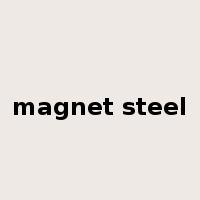 magnet steel是什么意思