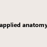 applied anatomy是什么意思