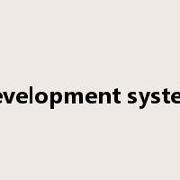 development system是什么意思