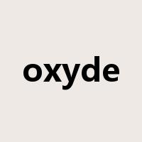 oxyde是什么意思