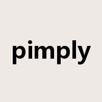 pimply是什么意思