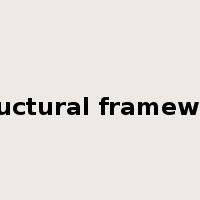 structural framework是什么意思