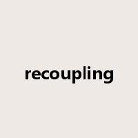 recoupling是什么意思