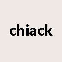 chiack是什么意思