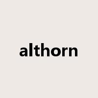 althorn是什么意思