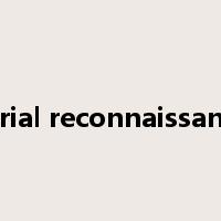 aerial reconnaissance是什么意思