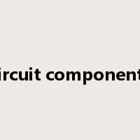 circuit components是什么意思