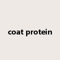 coat protein是什么意思