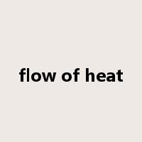 flow of heat是什么意思