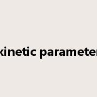 kinetic parameter是什么意思