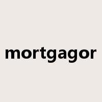 mortgagor是什么意思