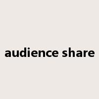 audience share是什么意思