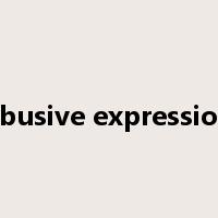 abusive expression是什么意思