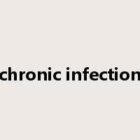 chronic infection是什么意思